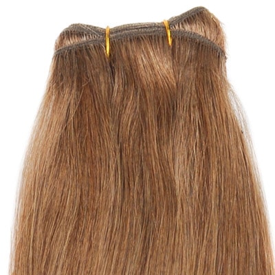 String string bodem meesteres Hair weave weft steil 60 cm - Hairweave van echt haar en een goedkope prijs.